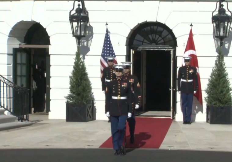 Trump, Erdoğan'ı böyle karşıladı 4