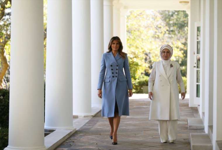 Emine Erdoğan, Melania Trump ile bir araya geldi 20