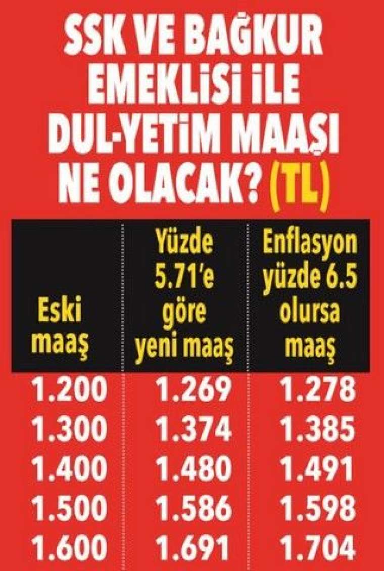 Emekli yeni yılda ne kadar maaş alacak? İşte muhtemel zam oranı 24