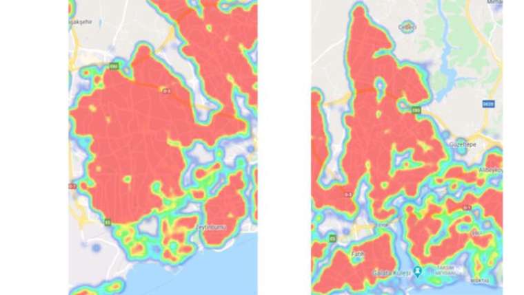 İşte İstanbul'da mahalle mahalle korona haritası 10