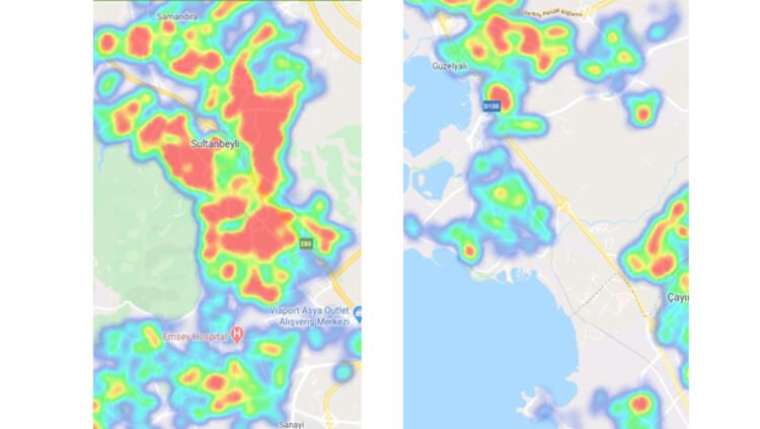 İşte İstanbul'da mahalle mahalle korona haritası 3