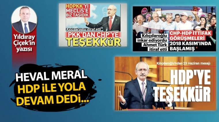 Heval Meral, HDP ile yola devam dedi...