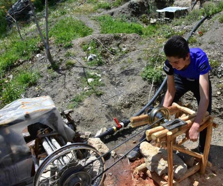 İmkansızlık mucit yaptı: Kaynak suyundan elde etti 5