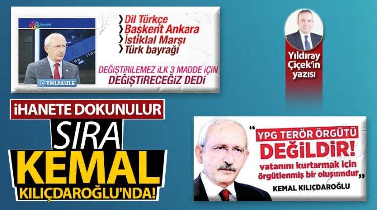 İhanete dokunulur, sıra Kemal Kılıçdaroğlu'nda!