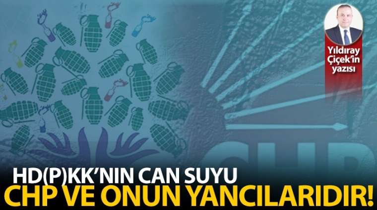 HD(P)KK'nın can suyu, CHP ve onun yancılarıdır!