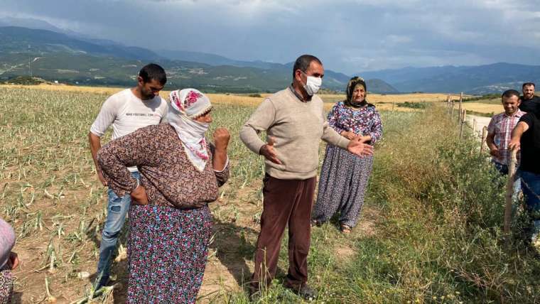 MHP'li Bulut afet bölgesinde 1