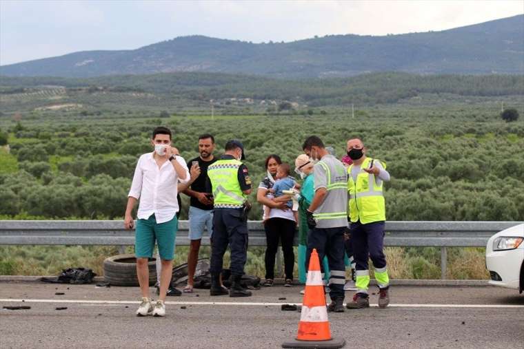 İşte kaza yaptığı olay yerinden görüntüler 5