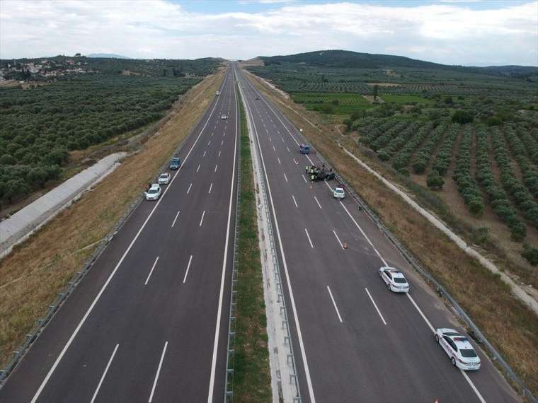 İşte kaza yaptığı olay yerinden görüntüler 11