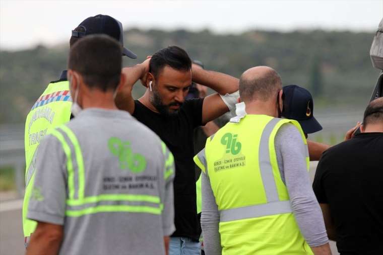 İşte kaza yaptığı olay yerinden görüntüler 12