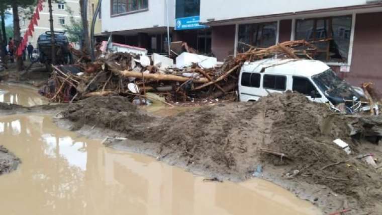 Hava aydınlandı! Giresun'daki felaketin büyüklüğü ortaya çıktı 15