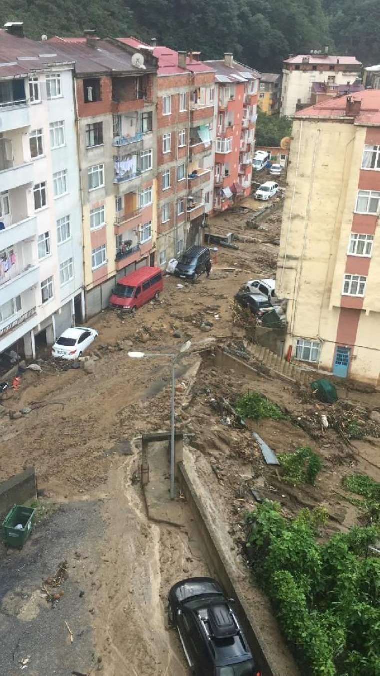 Hava aydınlandı! Giresun'daki felaketin büyüklüğü ortaya çıktı 17