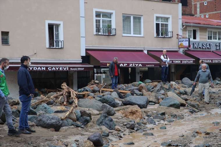 Hava aydınlandı! Giresun'daki felaketin büyüklüğü ortaya çıktı 22