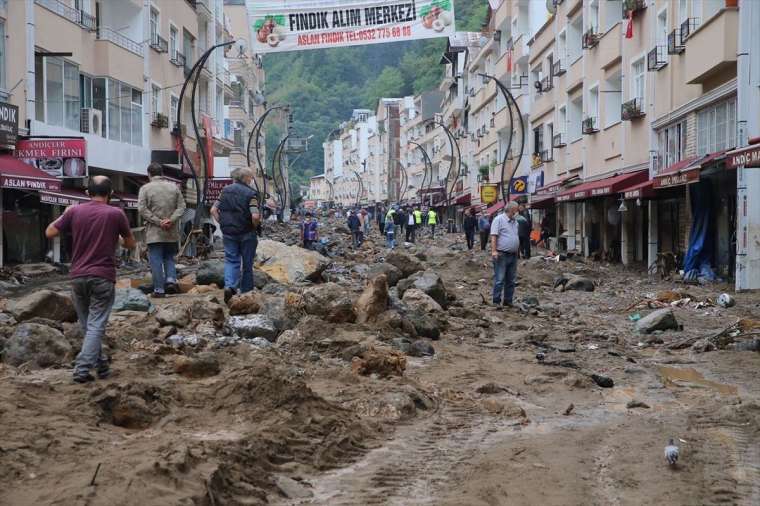 Hava aydınlandı! Giresun'daki felaketin büyüklüğü ortaya çıktı 25