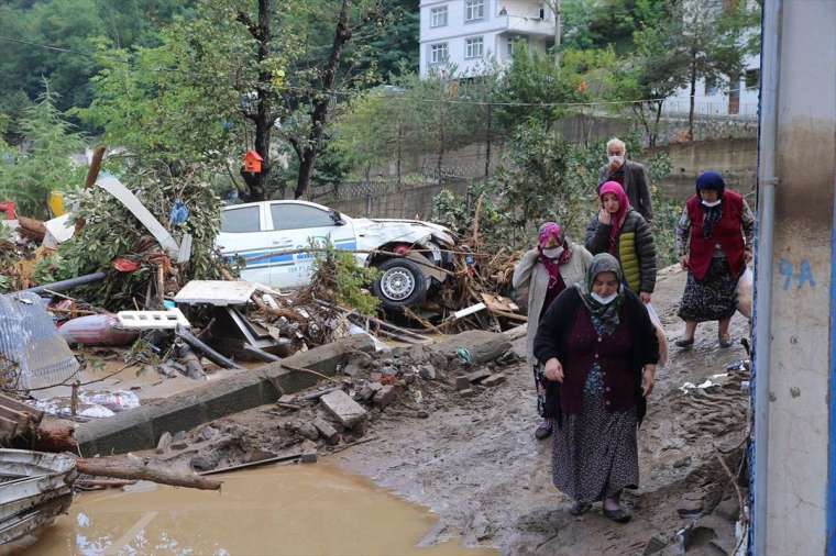 Hava aydınlandı! Giresun'daki felaketin büyüklüğü ortaya çıktı 28