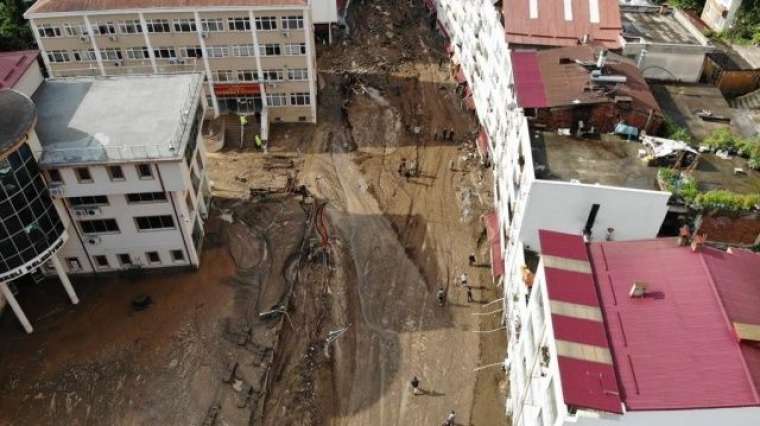 Hava aydınlandı! Giresun'daki felaketin büyüklüğü ortaya çıktı 38