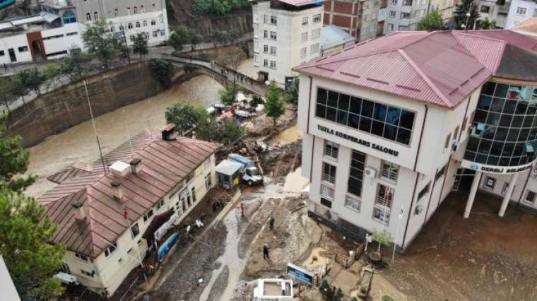 Hava aydınlandı! Giresun'daki felaketin büyüklüğü ortaya çıktı 40