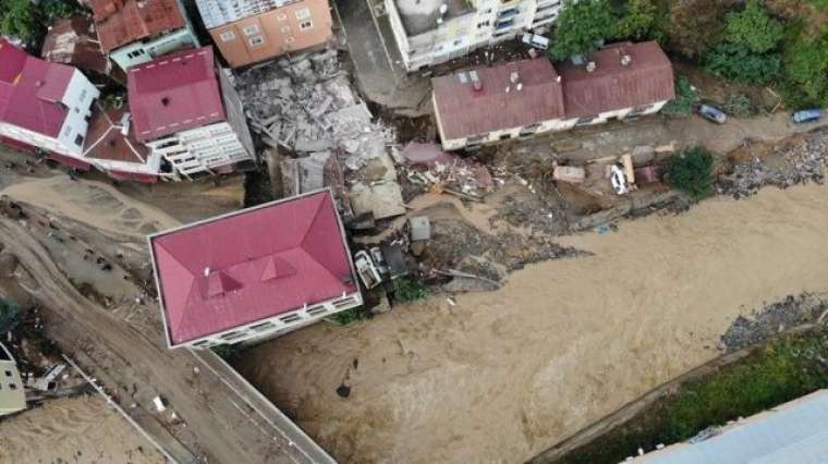 Hava aydınlandı! Giresun'daki felaketin büyüklüğü ortaya çıktı 42