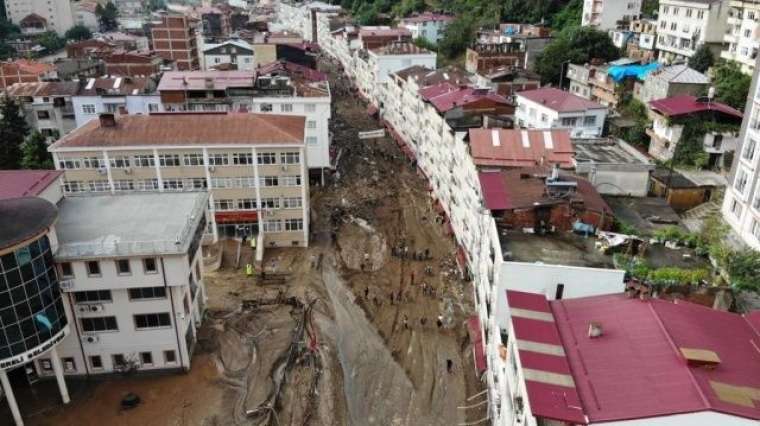 Hava aydınlandı! Giresun'daki felaketin büyüklüğü ortaya çıktı 43