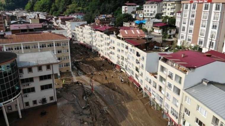 Hava aydınlandı! Giresun'daki felaketin büyüklüğü ortaya çıktı 44