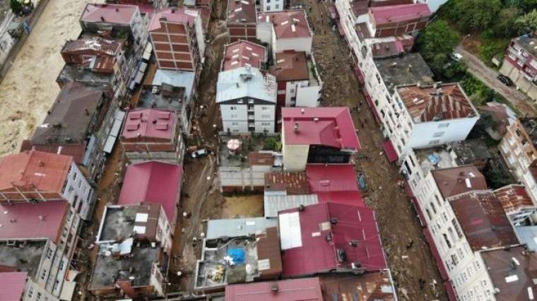 Hava aydınlandı! Giresun'daki felaketin büyüklüğü ortaya çıktı 45