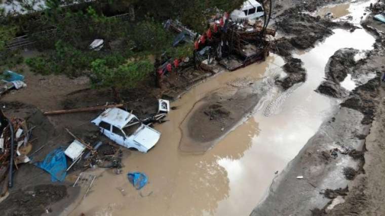 Hava aydınlandı! Giresun'daki felaketin büyüklüğü ortaya çıktı 46