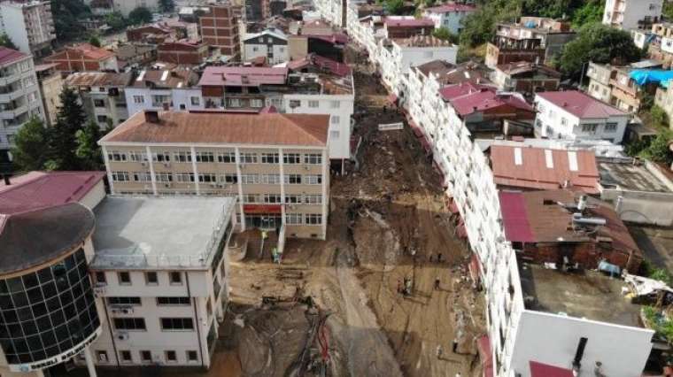 Hava aydınlandı! Giresun'daki felaketin büyüklüğü ortaya çıktı 47