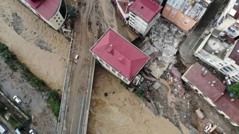 Hava aydınlandı! Giresun'daki felaketin büyüklüğü ortaya çıktı 49