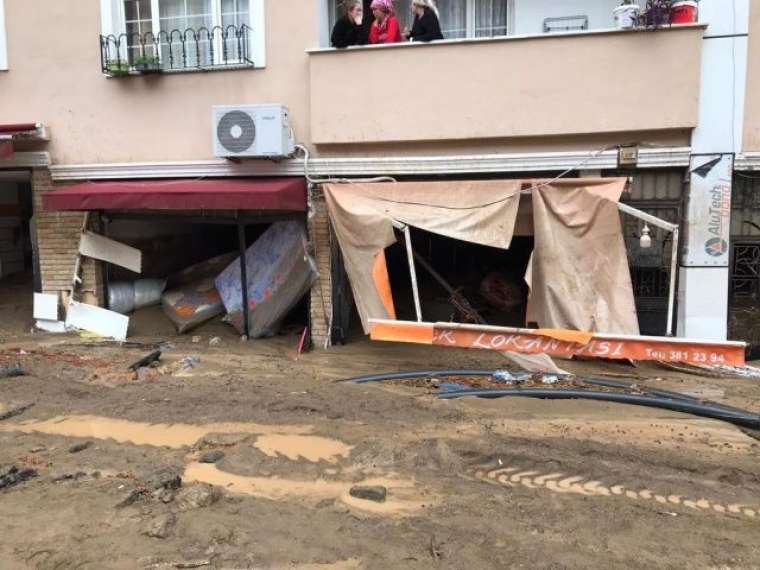 Hava aydınlandı! Giresun'daki felaketin büyüklüğü ortaya çıktı 54