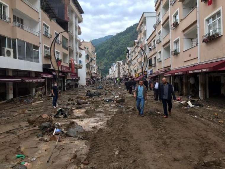 Hava aydınlandı! Giresun'daki felaketin büyüklüğü ortaya çıktı 55