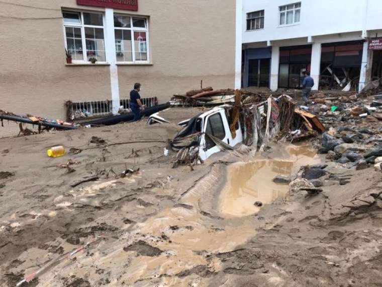 Hava aydınlandı! Giresun'daki felaketin büyüklüğü ortaya çıktı 58