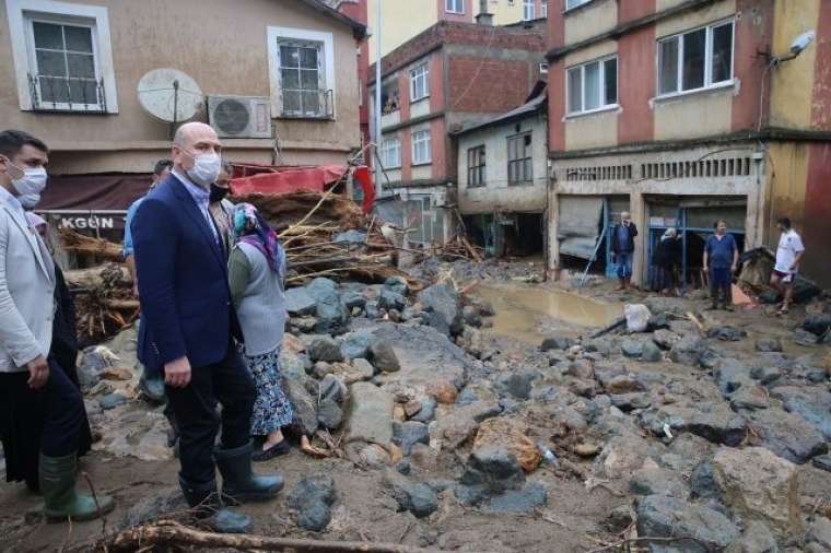 Hava aydınlandı! Giresun'daki felaketin büyüklüğü ortaya çıktı 68