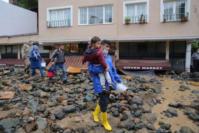 Hava aydınlandı! Giresun'daki felaketin büyüklüğü ortaya çıktı 70