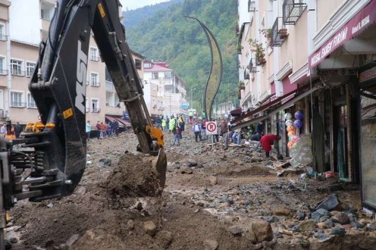 Hava aydınlandı! Giresun'daki felaketin büyüklüğü ortaya çıktı 72