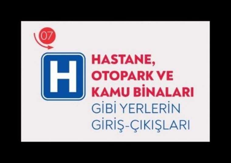 Nereye park ederseniz aracınız çekilir? 8