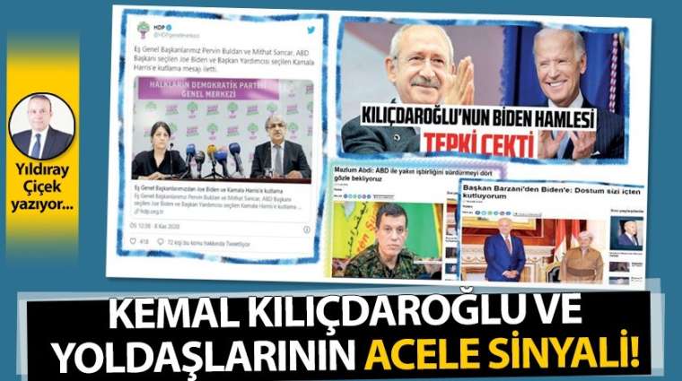 Kemal Kılıçdaroğlu ve yoldaşlarının acele sinyali!