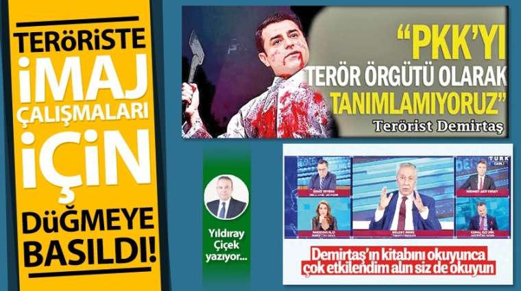 Teröriste imaj çalışmaları için düğmeye basıldı!