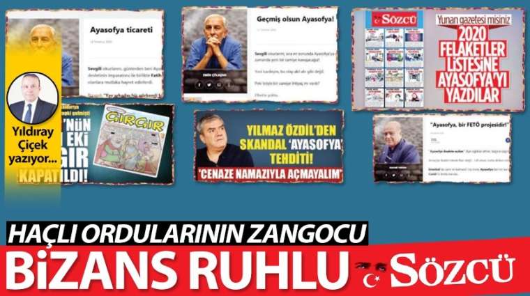 Haçlı ordularının zangocu, Bizans ruhlu Sözcü!