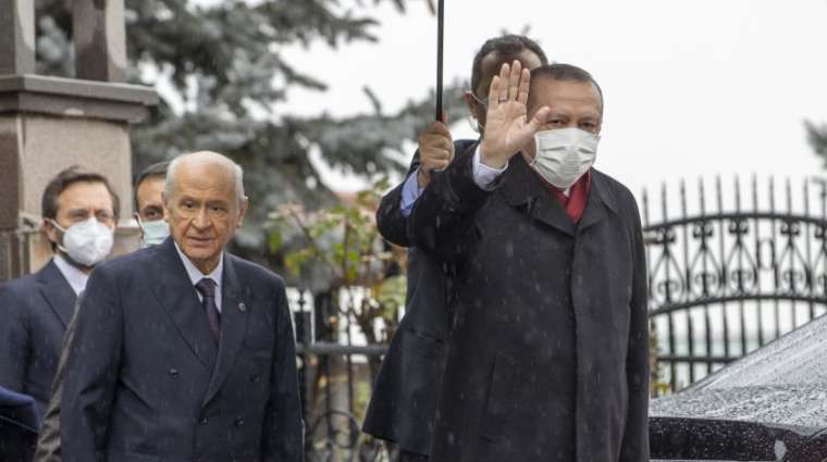 Erdoğan'la MHP Lideri Bahçeli arasında samimi diyalog 3