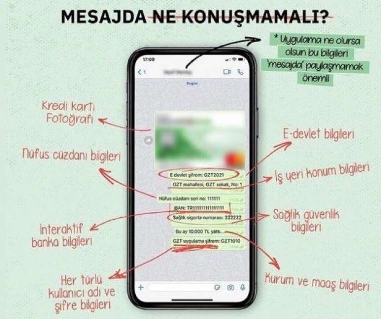 WhatsApp'ta bunları paylaşan yandı 10