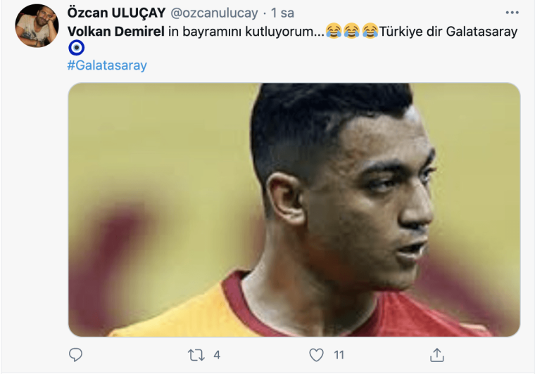 G.Saray taraftarı Volkan'ı ti'ye aldı 3