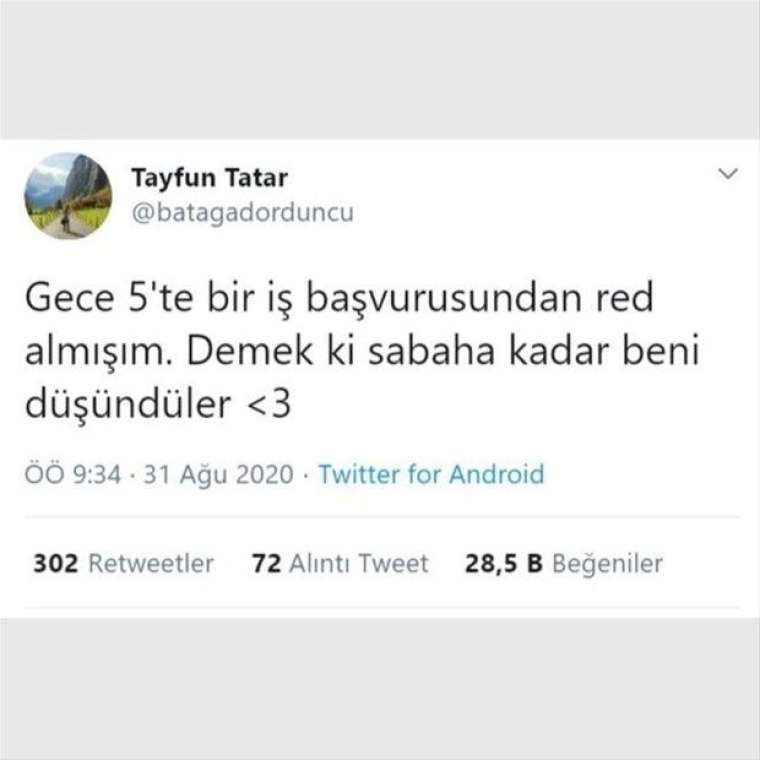 Yurdum insanından kahkaha attıran tweetler 46