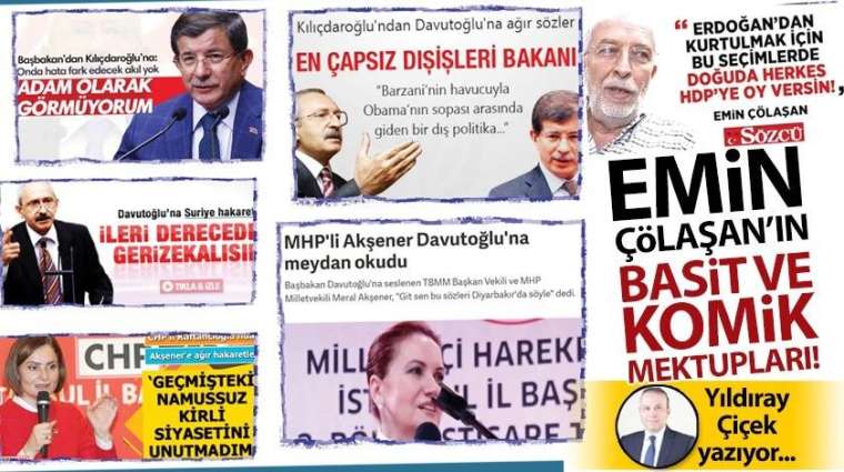 Emin Çölaşan'ın basit ve komik mektupları!