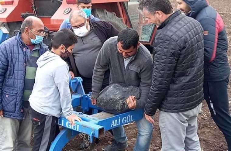 Tarla sürerken buldu, büyük heyecan yaşadı 8