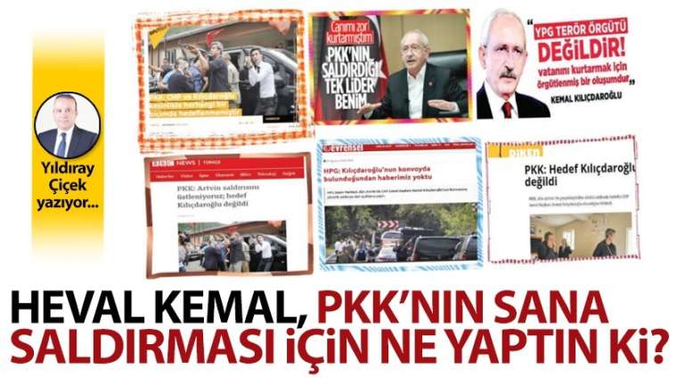 Heval Kemal, PKK'nın sana saldırması için ne yaptın ki?