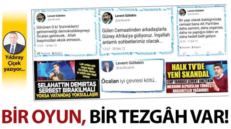 Bir oyun, bir tezgâh var!