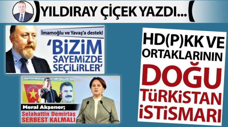 HD(P)KK ve ortaklarının Doğu Türkistan istismarı!