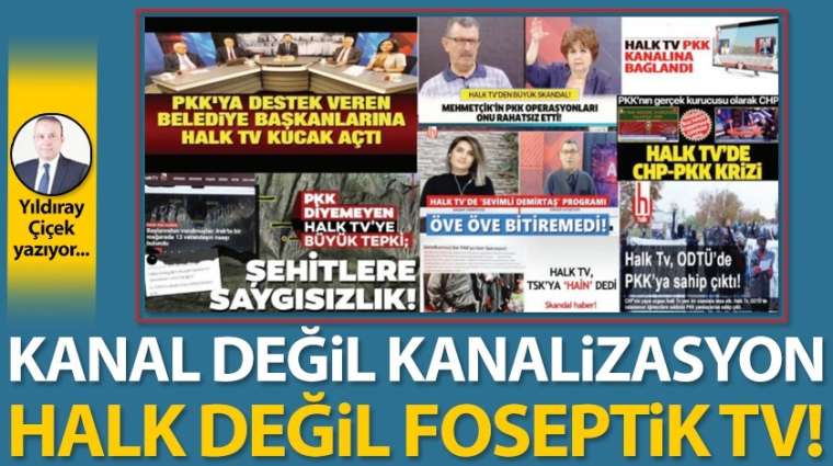 Kanal değil kanalizasyon, Halk değil foseptik TV!