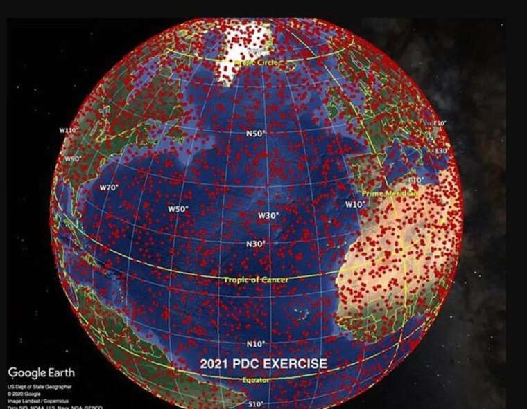 NASA asteroit simülasyonun sonuçlarını yayınladı 11