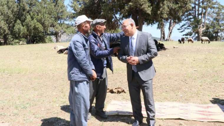 Belediye başkanı Mustafa Çay'dan köylülere bayram ziyareti 5