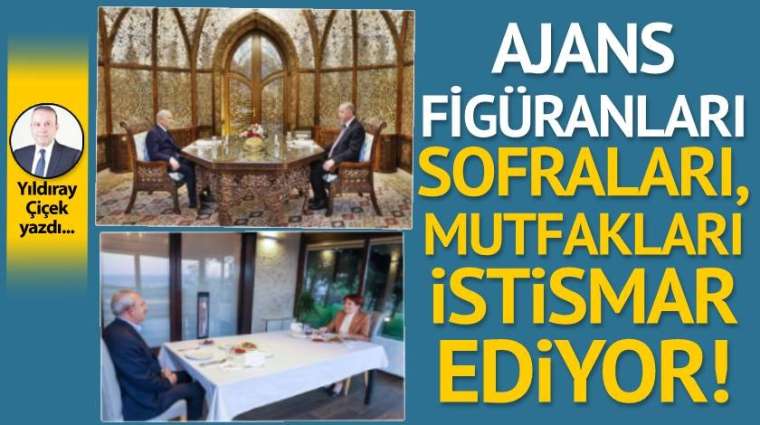 Ajans figüranları sofraları, mutfakları istismar ediyor